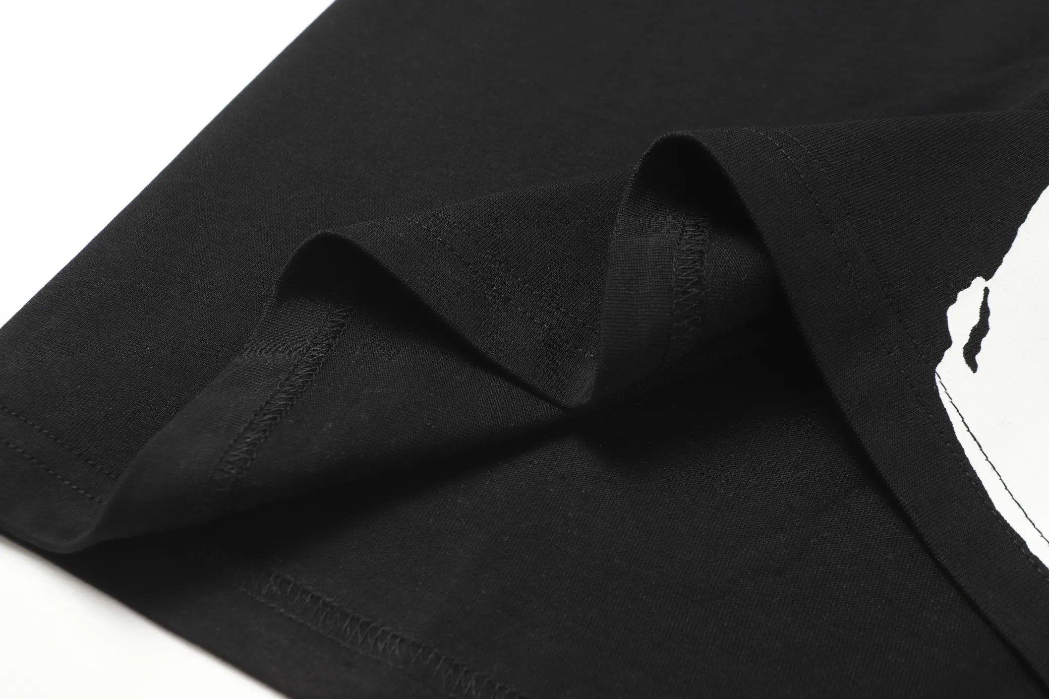 322#DENIM TEARS Kapok European and American fashion brand high-quality shorts and sleeves suit Color Black Gray Purple Size S-XL